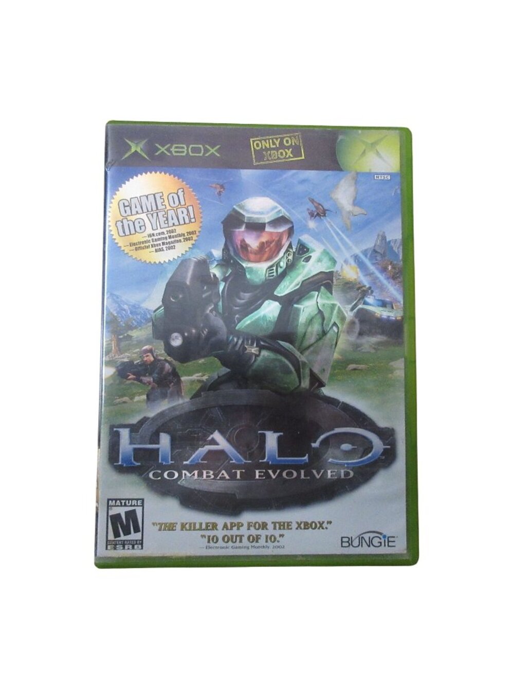 Halo: Combat Evolved Microsoft Xbox, 2001 with Manual
